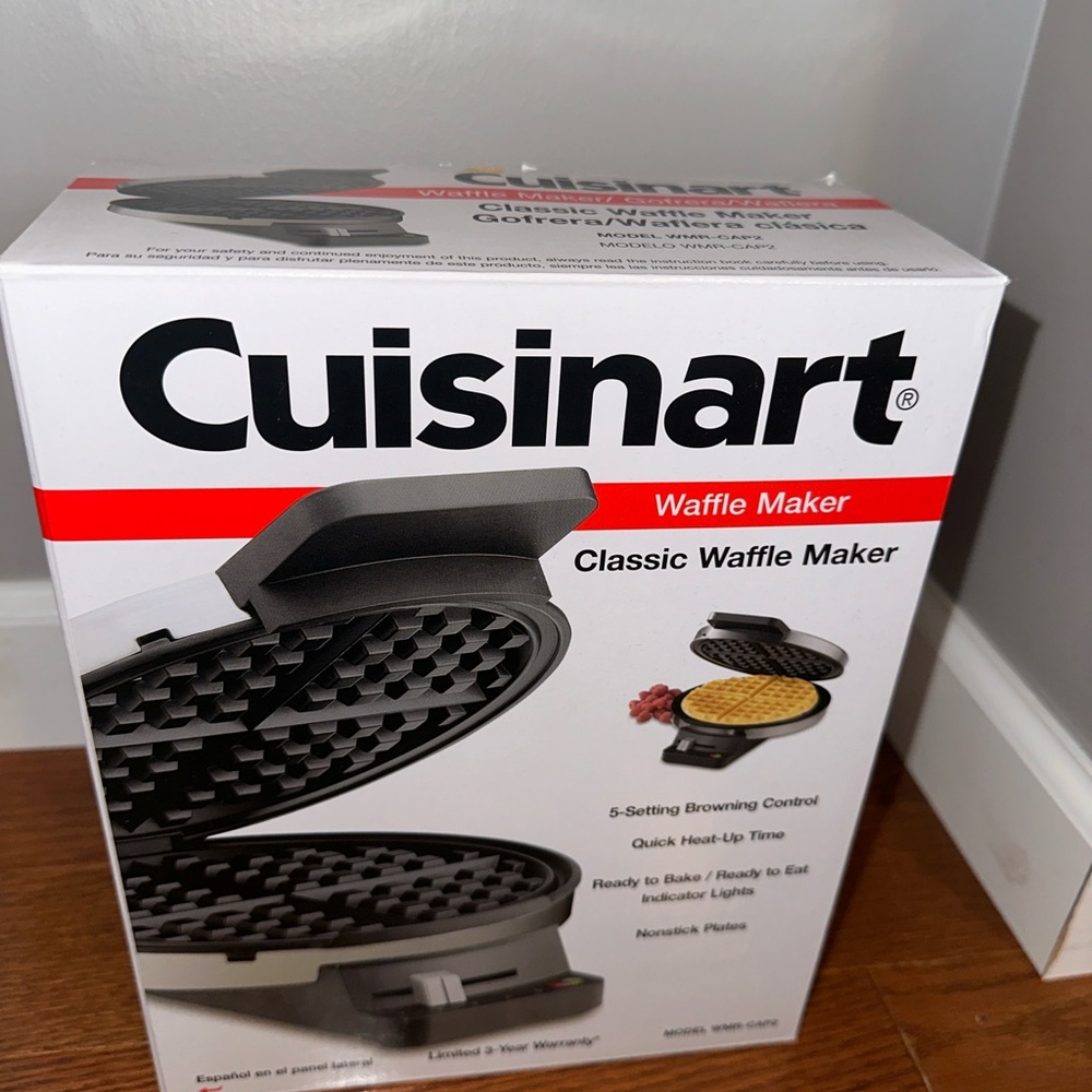 Cuisinart Brushed Stainless Waffle Maker